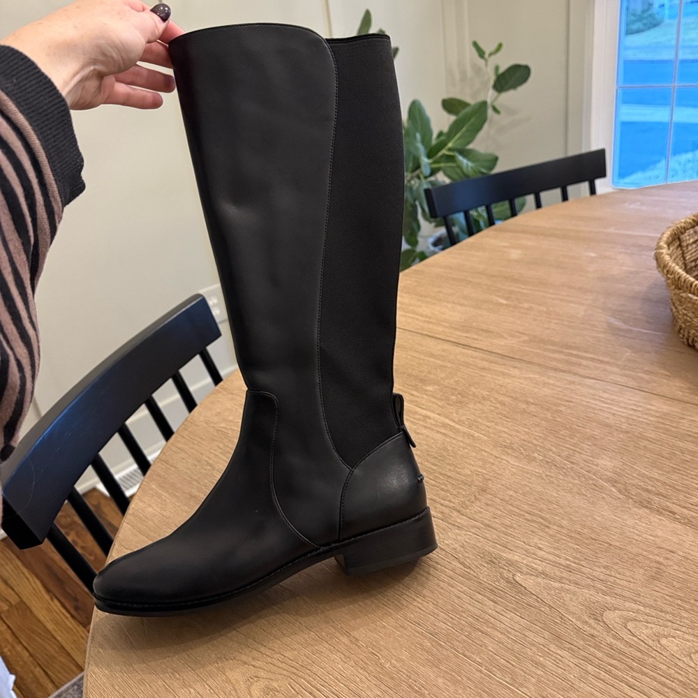 Cole Haan Narina Tall Black Boots - Picture 9 of 9